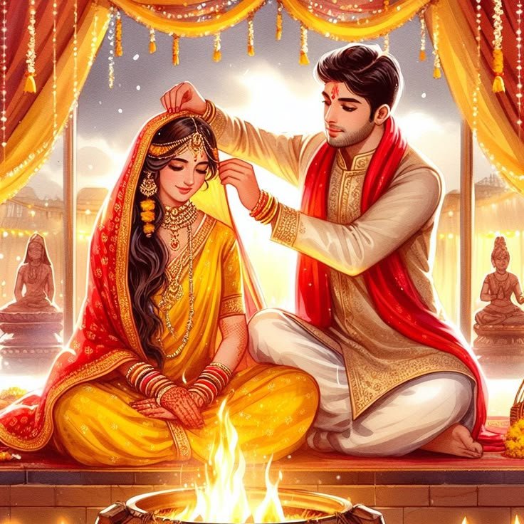 hindu wedding 🧡