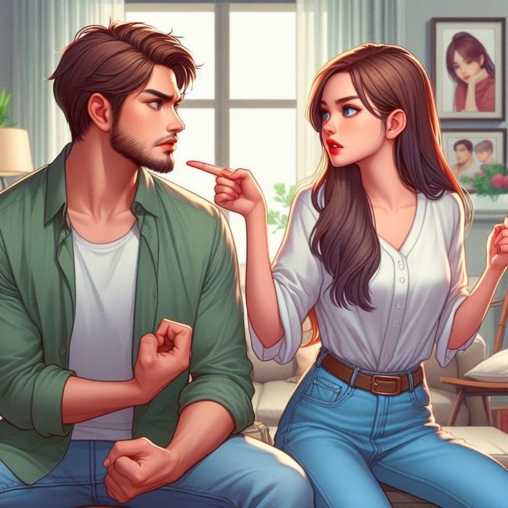 husband and wife fight